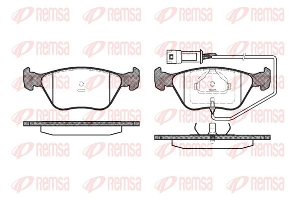 Premium Front Brake Pad Set Premium Front Brake Pad Set