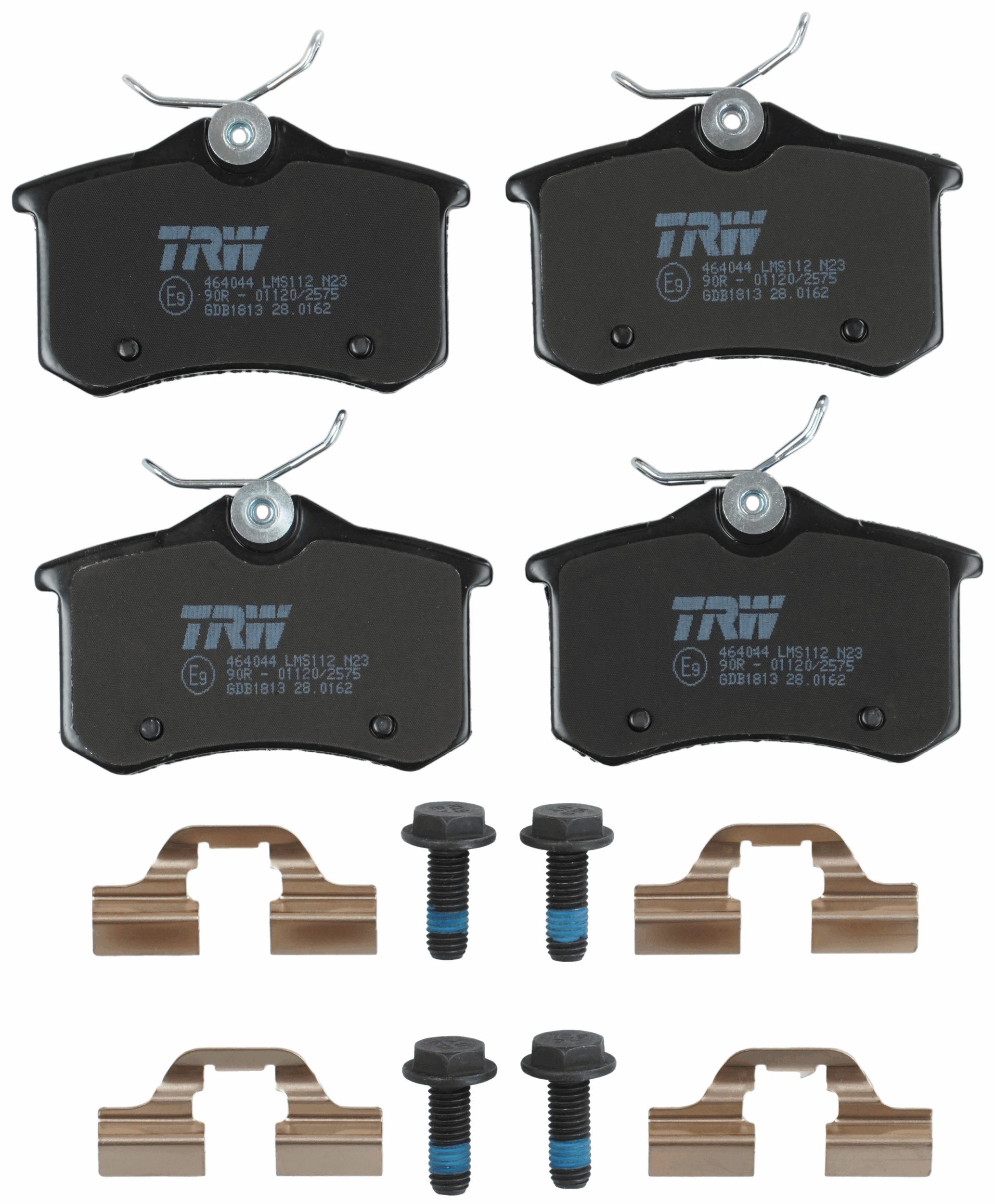 TRW DISC BRAKE PADS - TecDoc 2
