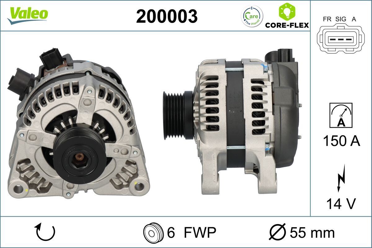 Alternator 200003