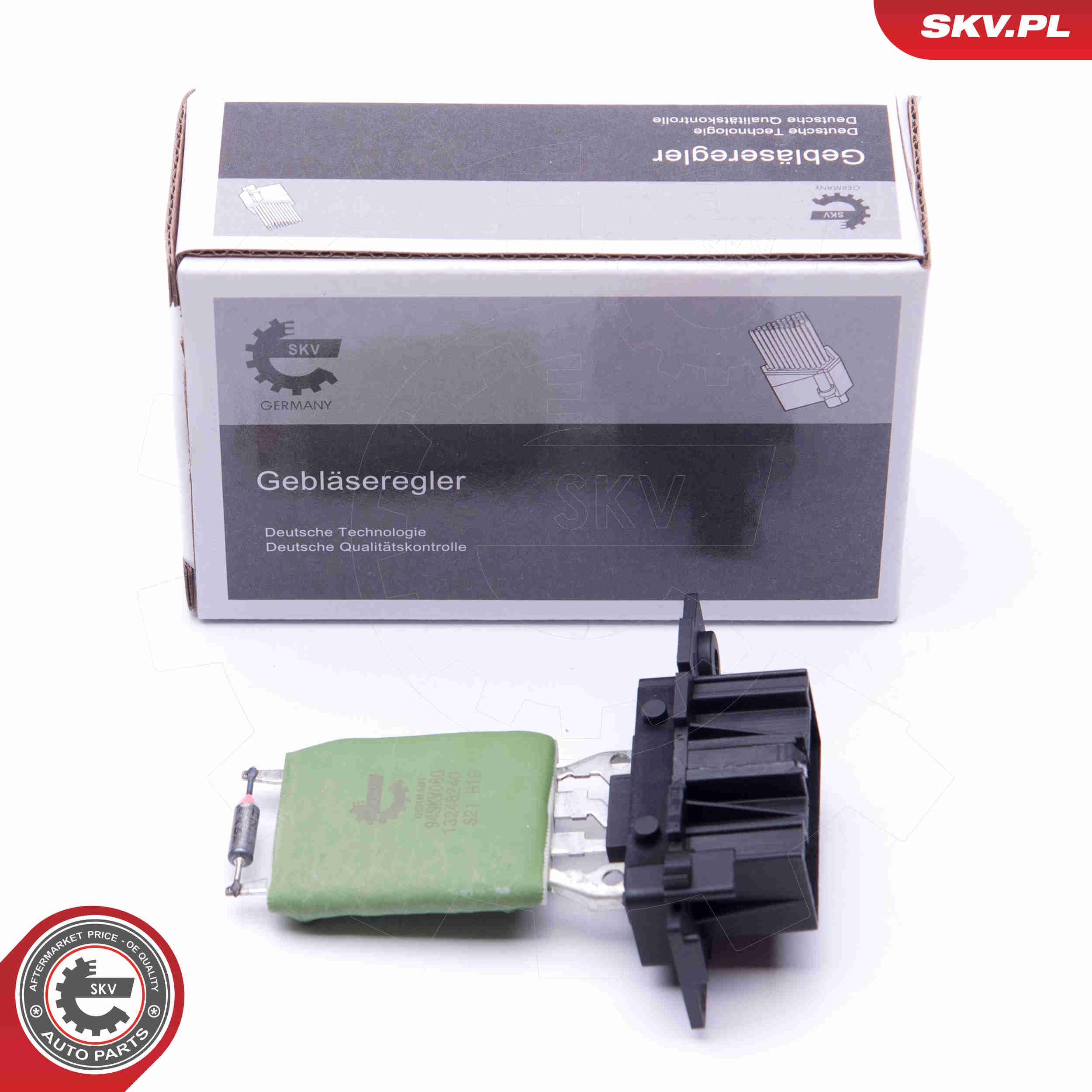 Widerstand, Innenraumgebläse