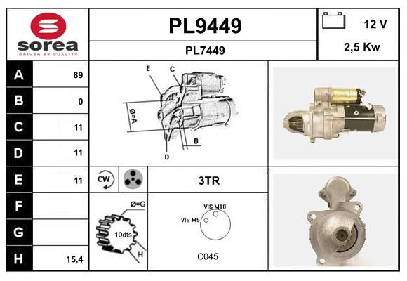 DEMARREUR PL -