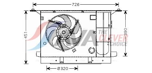 Lüfter, Motorkühlung