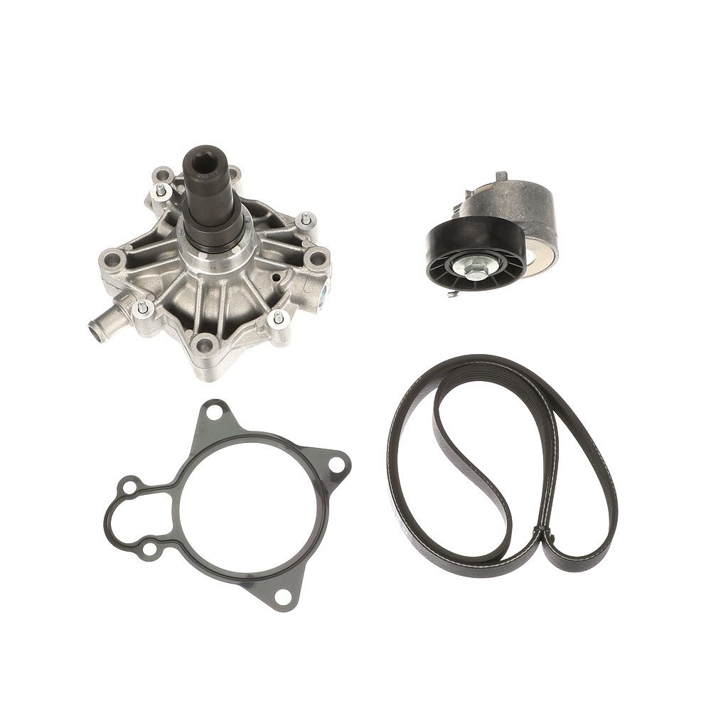 vandens siurblys + V formos rumbuotas diržas, komplektas