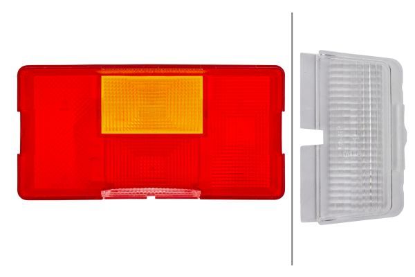 Lichtscheibe, Heckleuchte