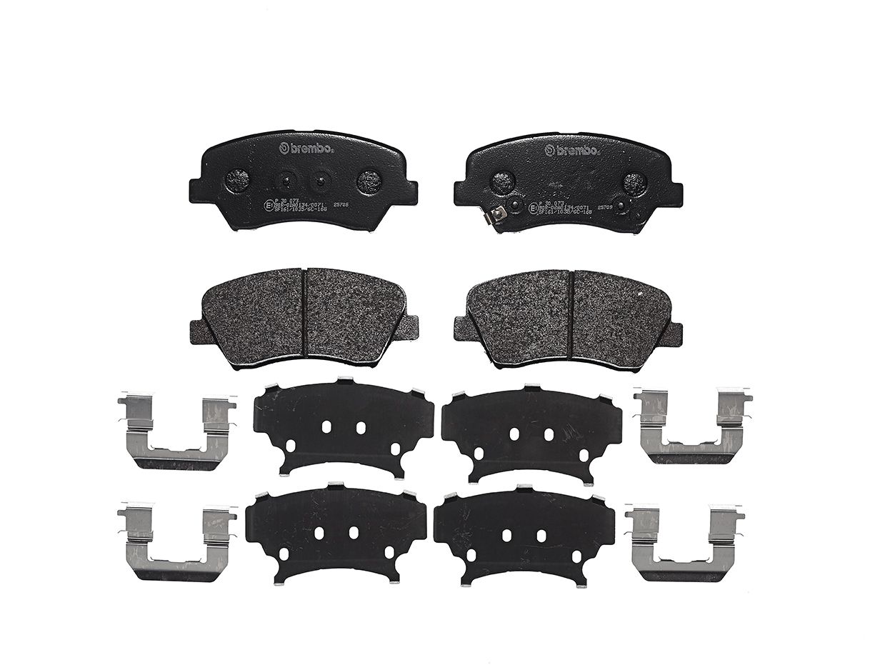 Brembo P 30 073 Bremsbelagsatz, Scheibenbremse