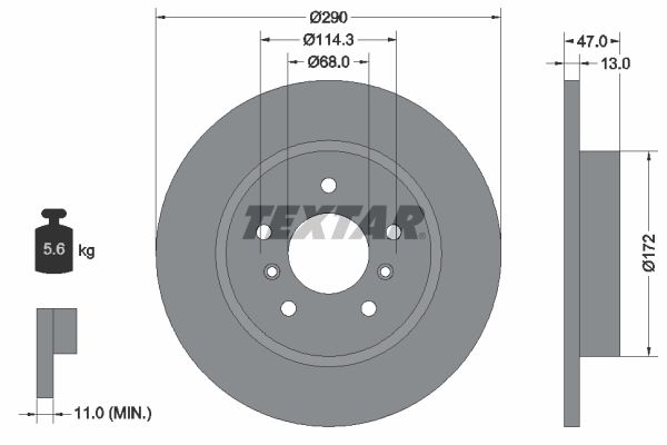 Brake Disc 92274003