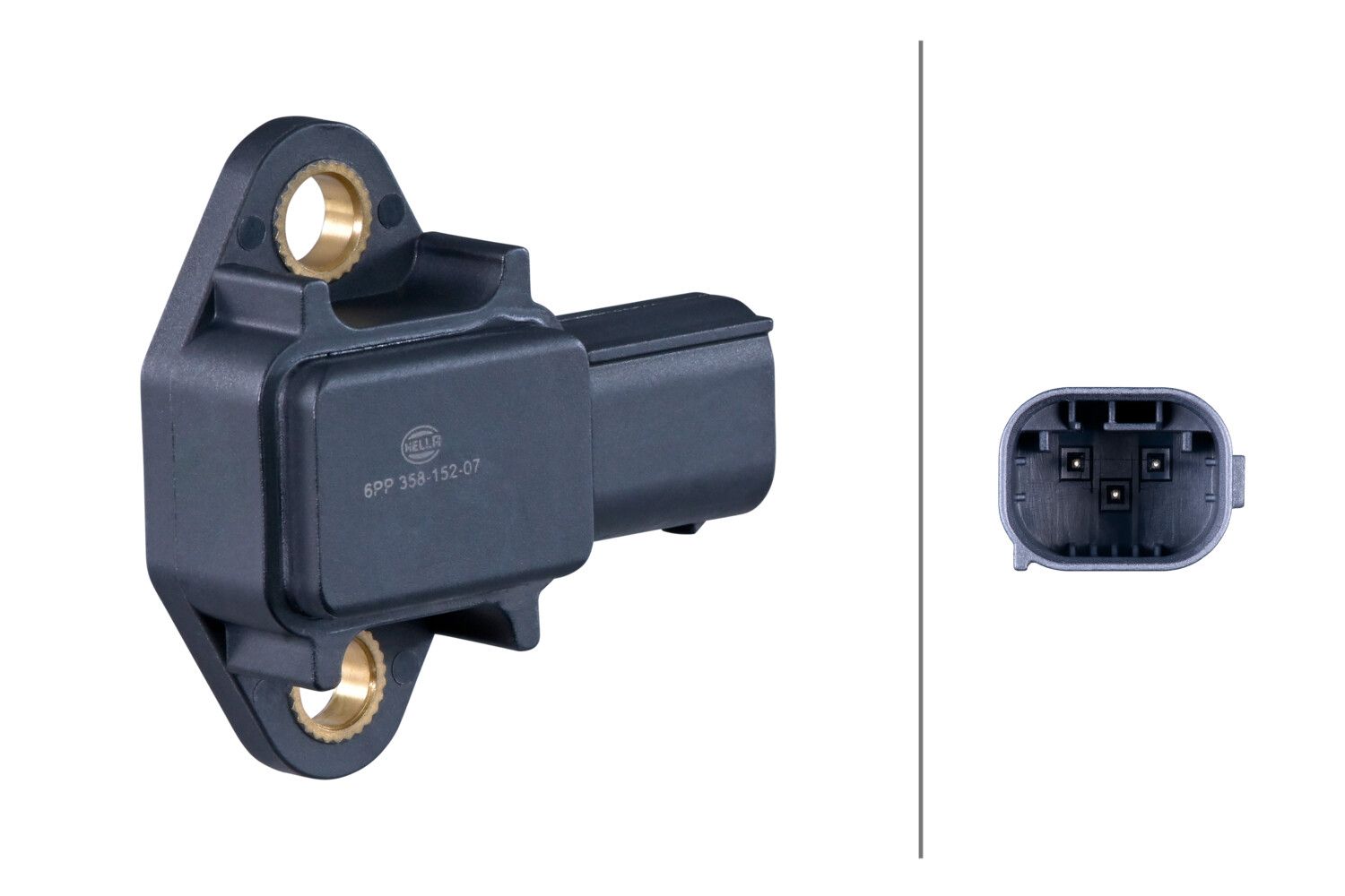 HELLA 6PP 358 152-071 - Sensor, Ladedruck