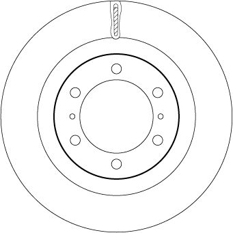 TRW BRAKE DISC - TecDoc 2