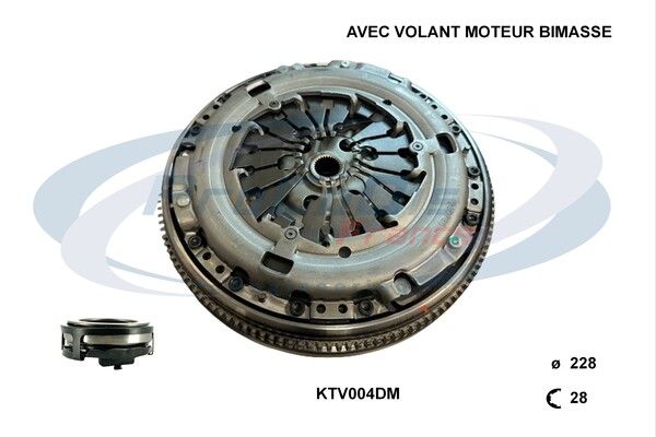 KIT DEMBRAYAGE  VOLANT MOTEUR BI-MASSE