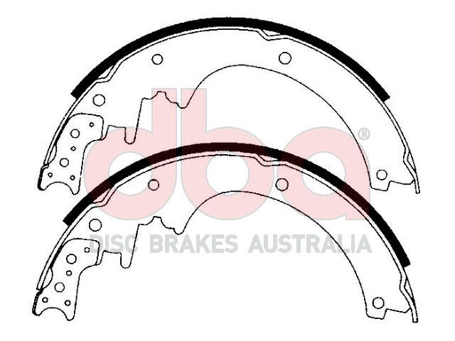 Street Series Brake Shoes [Nissan Patrol 270mm] - TecDoc Only