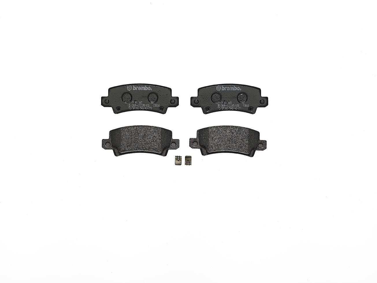 Brembo P 83 065 Bremsbelagsatz, Scheibenbremse