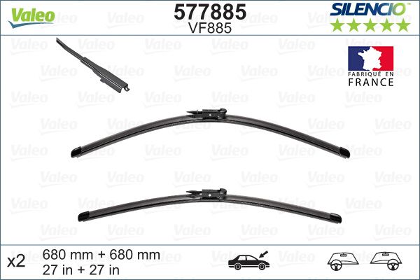 SILENCIO VF885X2  FO MONDEO 4