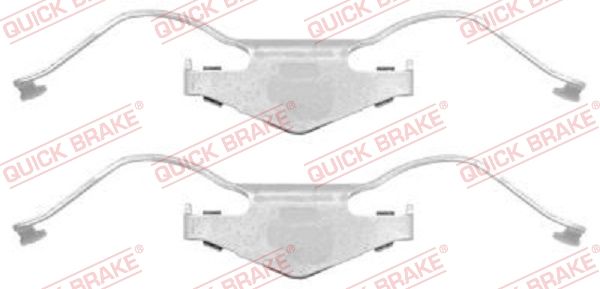 Accessory Kit, disc brake pad 109-1297