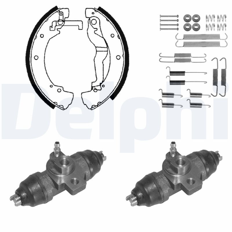 KIT DE FREIN NON PREMONTE  0706