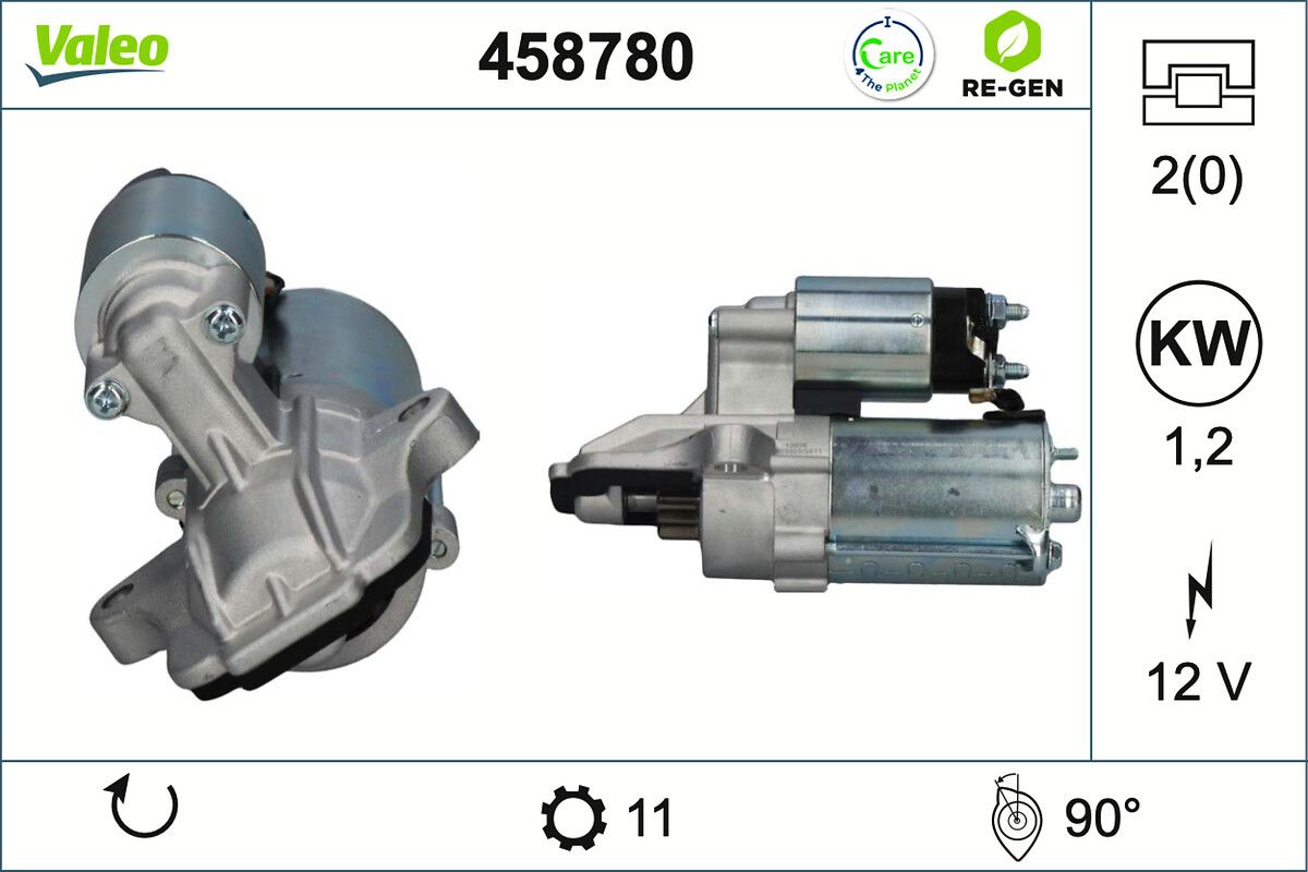 VALEO 458780 - Starter