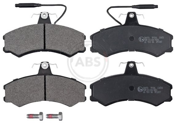 Brake Pad Set, disc brake 36470