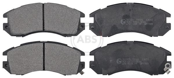 Brake Pad Set, disc brake 36720