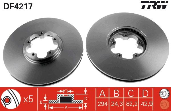 PAIRE DE DISQUES  9900