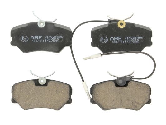 Brake Pad Set, disc brake C1P031ABE