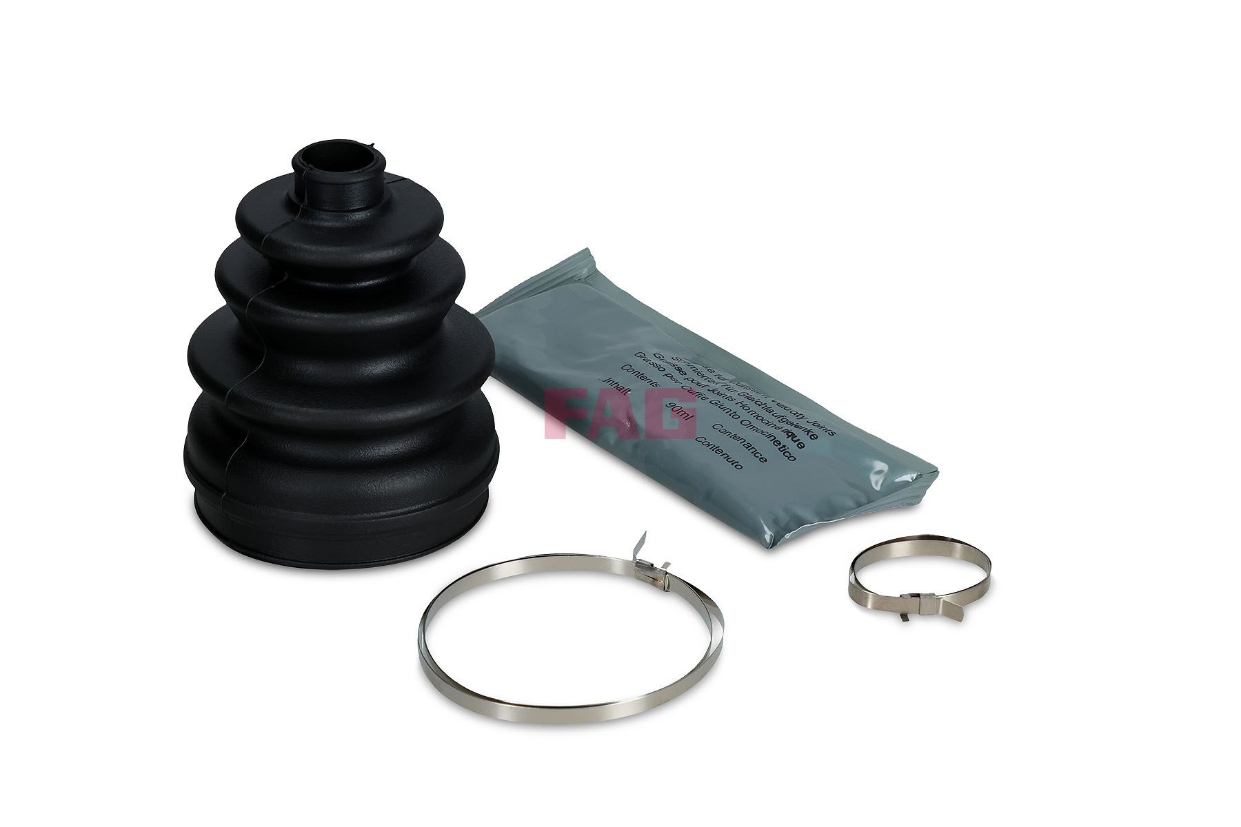 Faltenbalgsatz, Antriebswelle