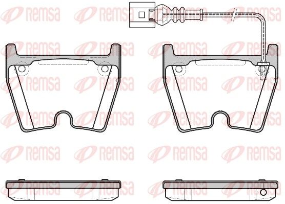 Premium Front Brake Pad Set Premium Front Brake Pad Set