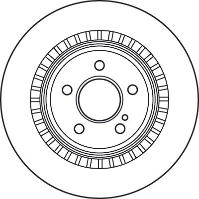 TRW BRAKE DISC - TecDoc 2