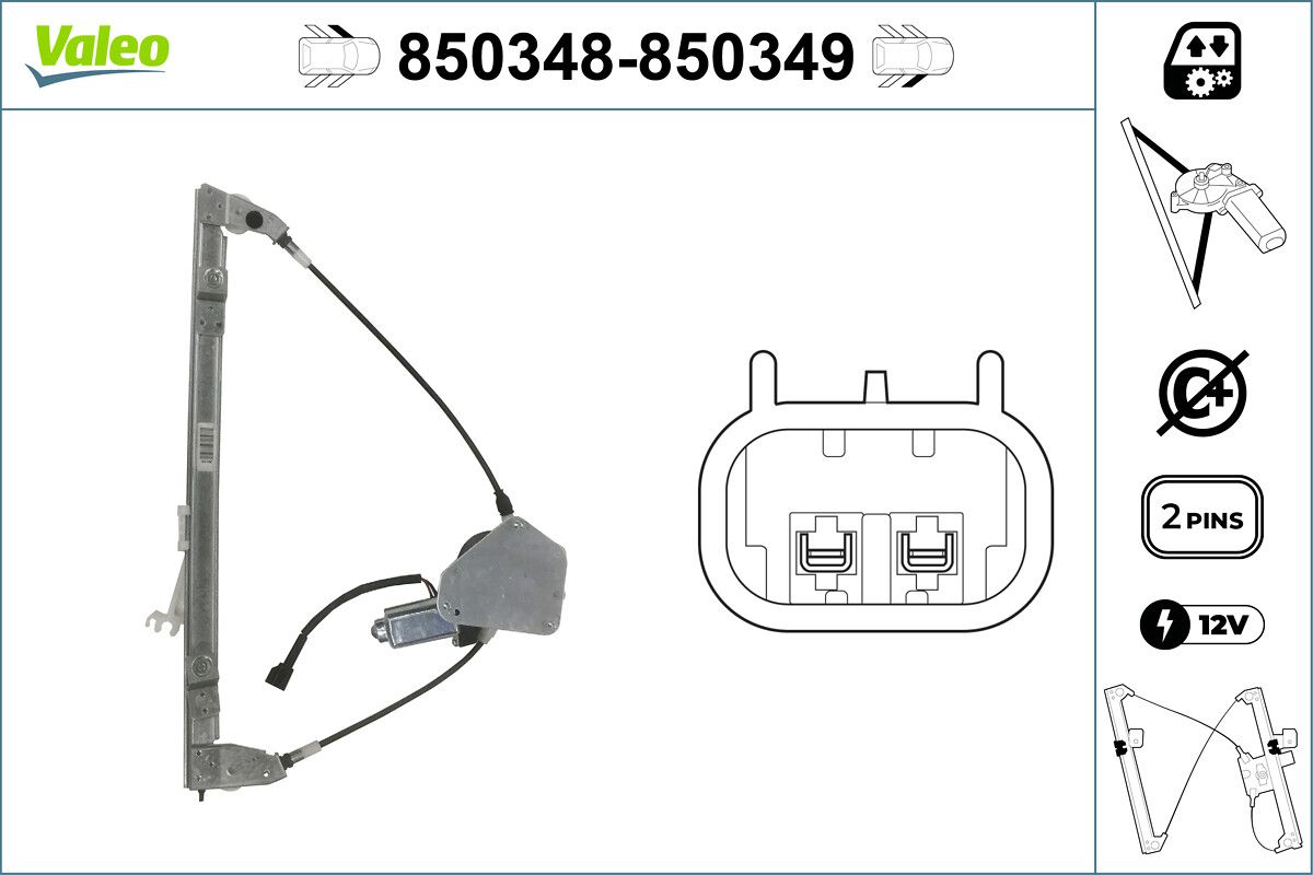VALEO 850348 - Fensterheber