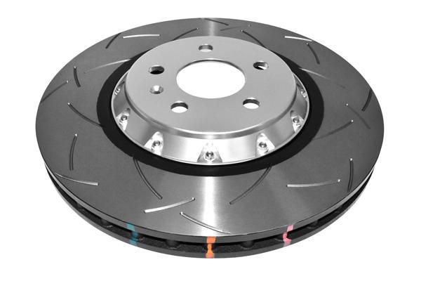 5000 Fully Assembled 2-piece Clear Anodised Hat T3 Slotted KP [ Audi S4 S5 quattro 08-> Q5 quattro 09-> F ] - TecDoc 1