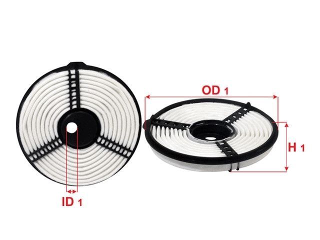 AIR FILTER FITS A457 - TecDoc Only