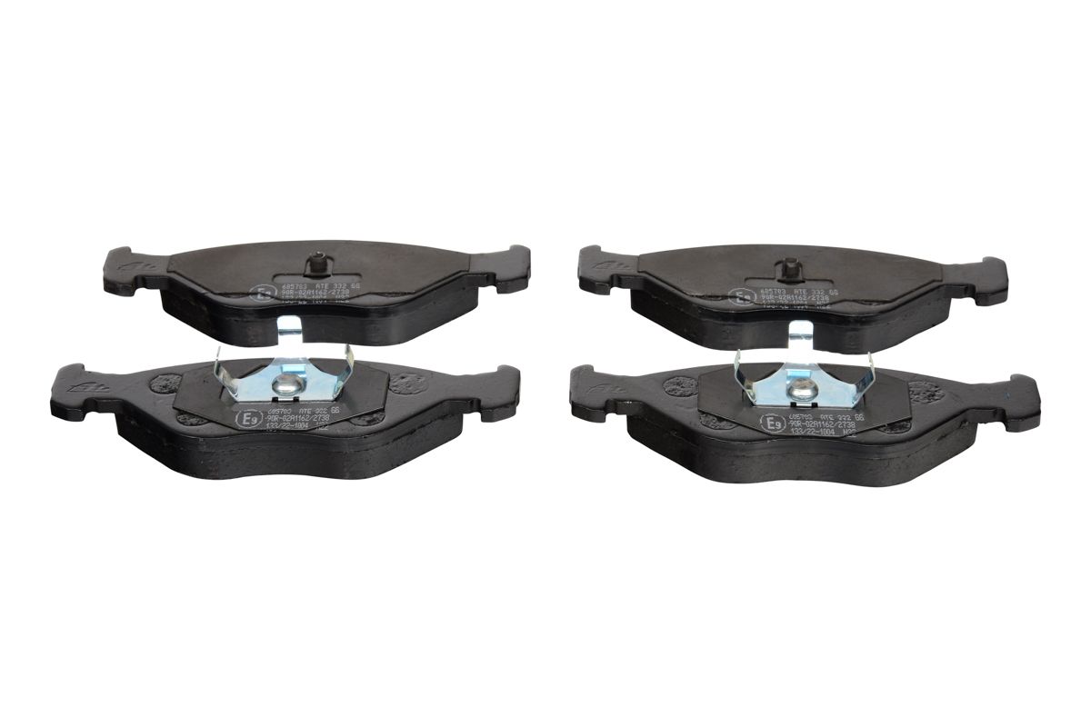 Bremsbelagsatz, Scheibenbremse