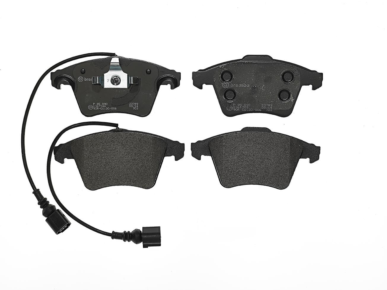 Brembo P 85 090 Bremsbelagsatz, Scheibenbremse
