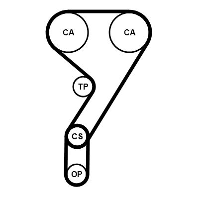 Wasserpumpe + Zahnriemensatz Wasserpumpe + Zahnriemensatz