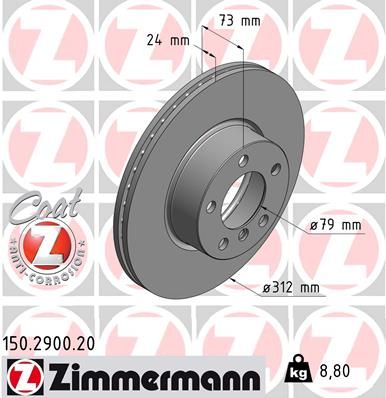 Brake Disc 150.2900.20