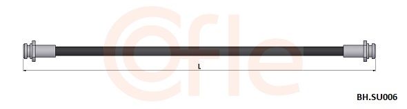 92.BH.SU006 COFLE fékcső