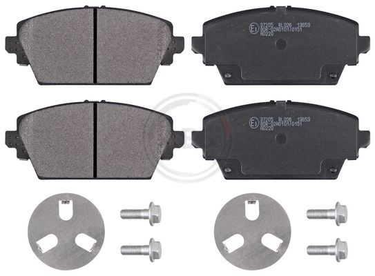 Brake Pad Set, disc brake 37205