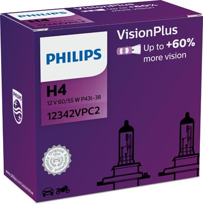 PHILIPS 12342VPC2 Bulb, front fog light
