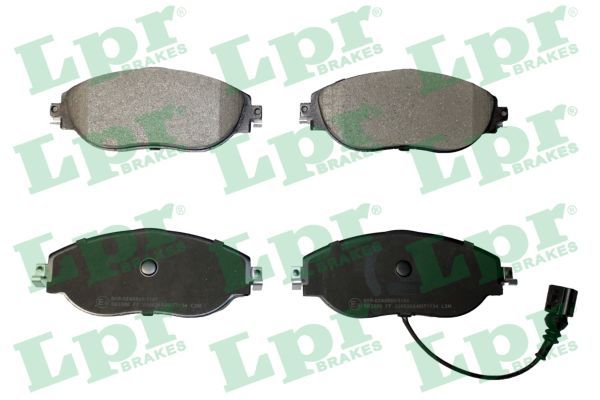 Bremsbelagsatz, Scheibenbremse