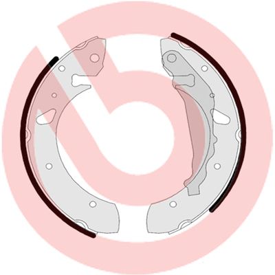 Brake Shoe Set S 83 507