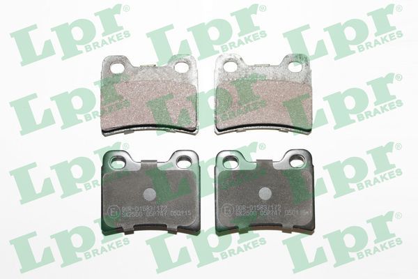 Bremsbelagsatz, Scheibenbremse