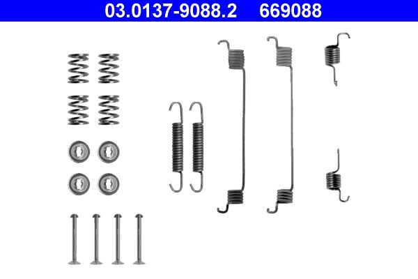 Accessory Kit, brake shoes 03.0137-9088.2