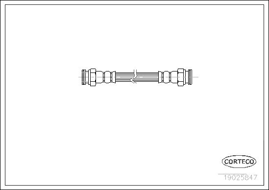 FLEXIBLE DE FREIN RENAULT ESPACE  0705