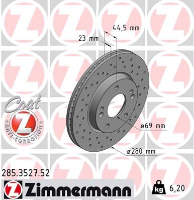 Brake Disc 285.3527.52