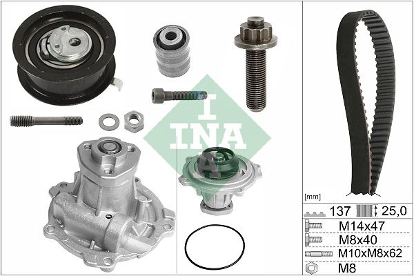 Water Pump & Timing Belt Kit 530 0377 31