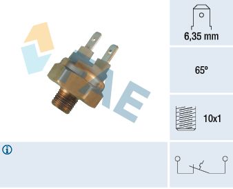 Temperaturschalter, Kühlmittelwarnlampe