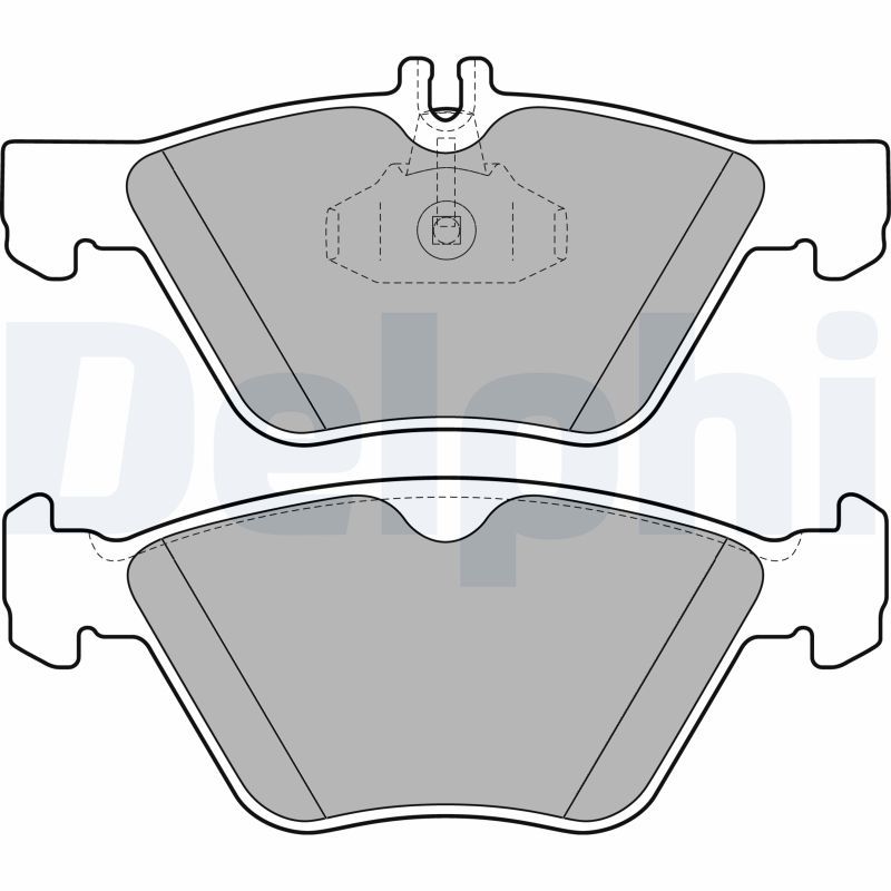 Brake Pad Set, disc brake LP1589