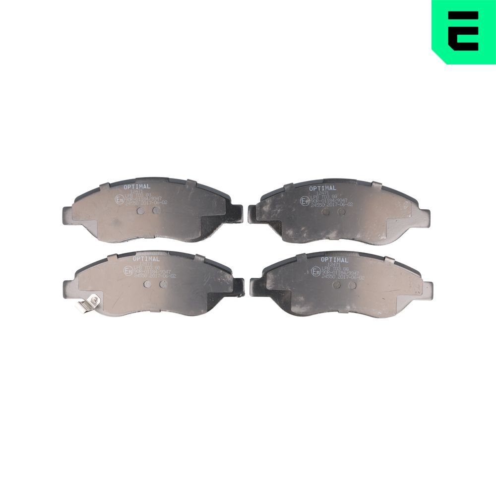 BP-12471 OPTIMAL fékbetétkészlet, tárcsafék