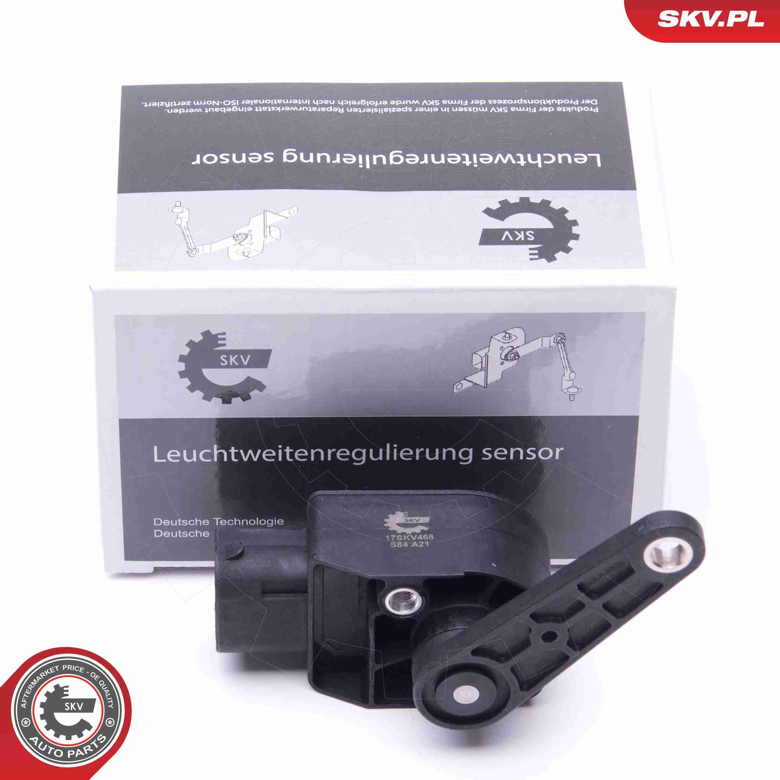 Sensor, Leuchtweitenregulierung