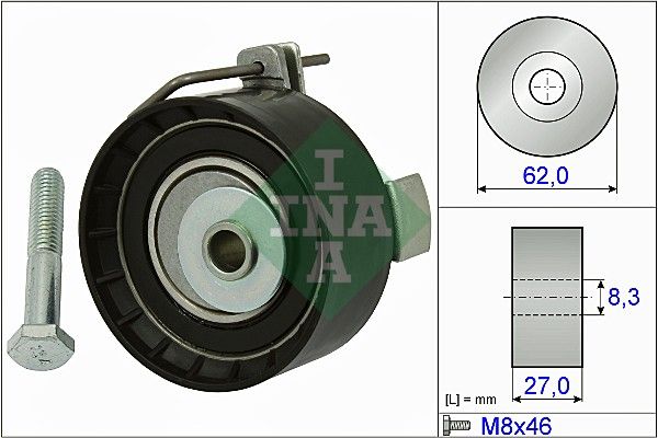 Tensioner Pulley, timing belt 531 0813 10