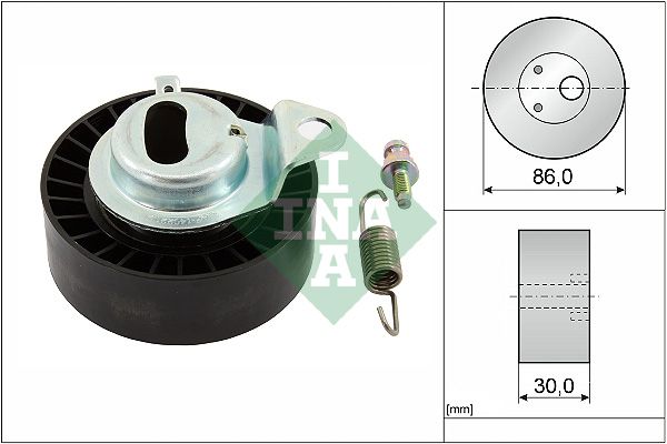 Tensioner Pulley, timing belt 531 0657 20