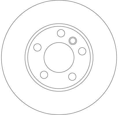 TRW BRAKE DISC - TecDoc 2